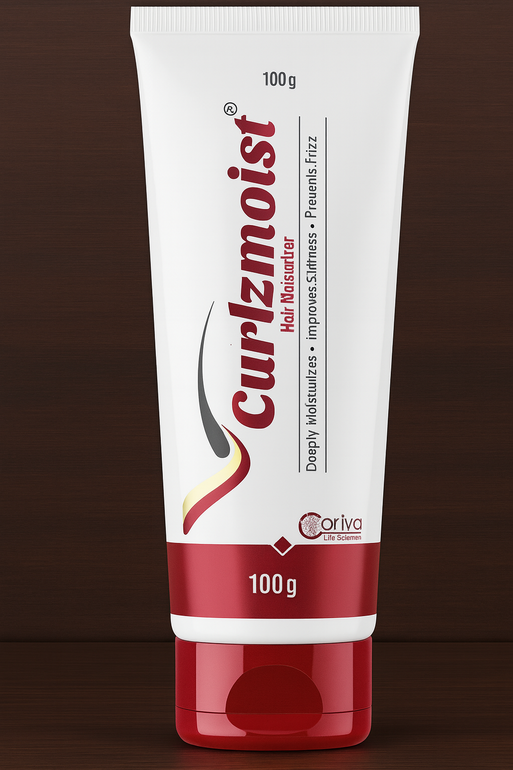 Generic Curlz-moist Hair Moisturizer Cream Deeply Moisturizes, Prevents Frizz, Improves Softness (100Gm, Unscented)